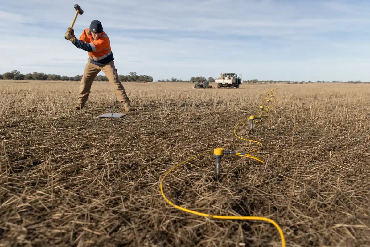 Trabajo geotécnico en Chile